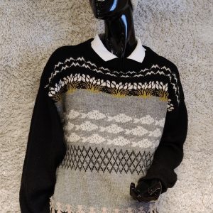 "Kalalla" -neulepusero alpakkaa