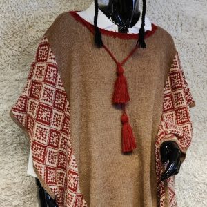 "Punainen ruutu"-poncho