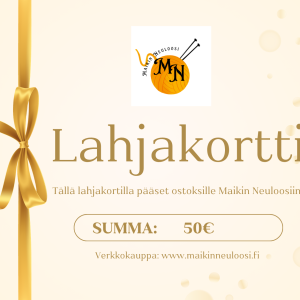 Lahjakortti 50€