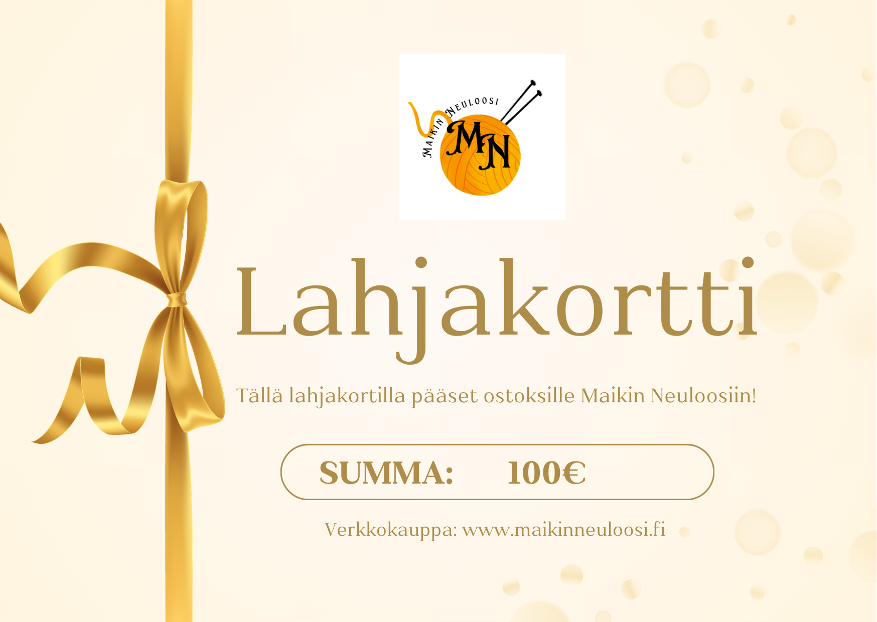 Lahjakortti 100€