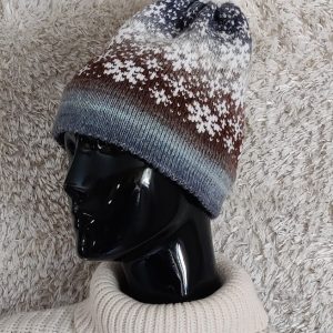 Talvimyssy kaksinkertaisella reunuksella