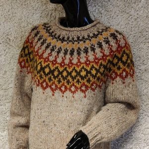 "Ruska" -islantilainen villapaita